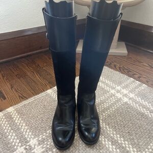 Frye JAYDEN BUTTON TALL boots Size 6 black